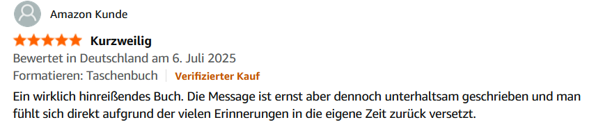Rezension Amazon
